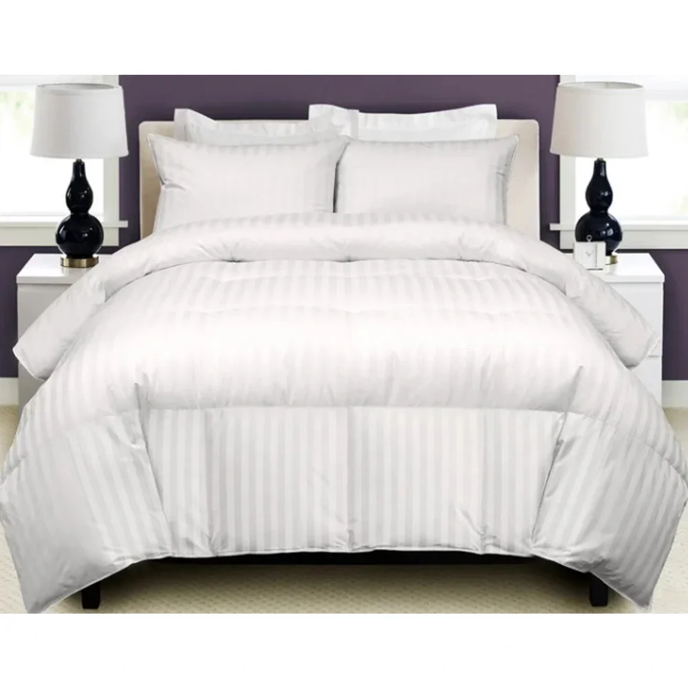 Hotel Grand Luxury Basic Bedding All Season Feather and Down Comforter